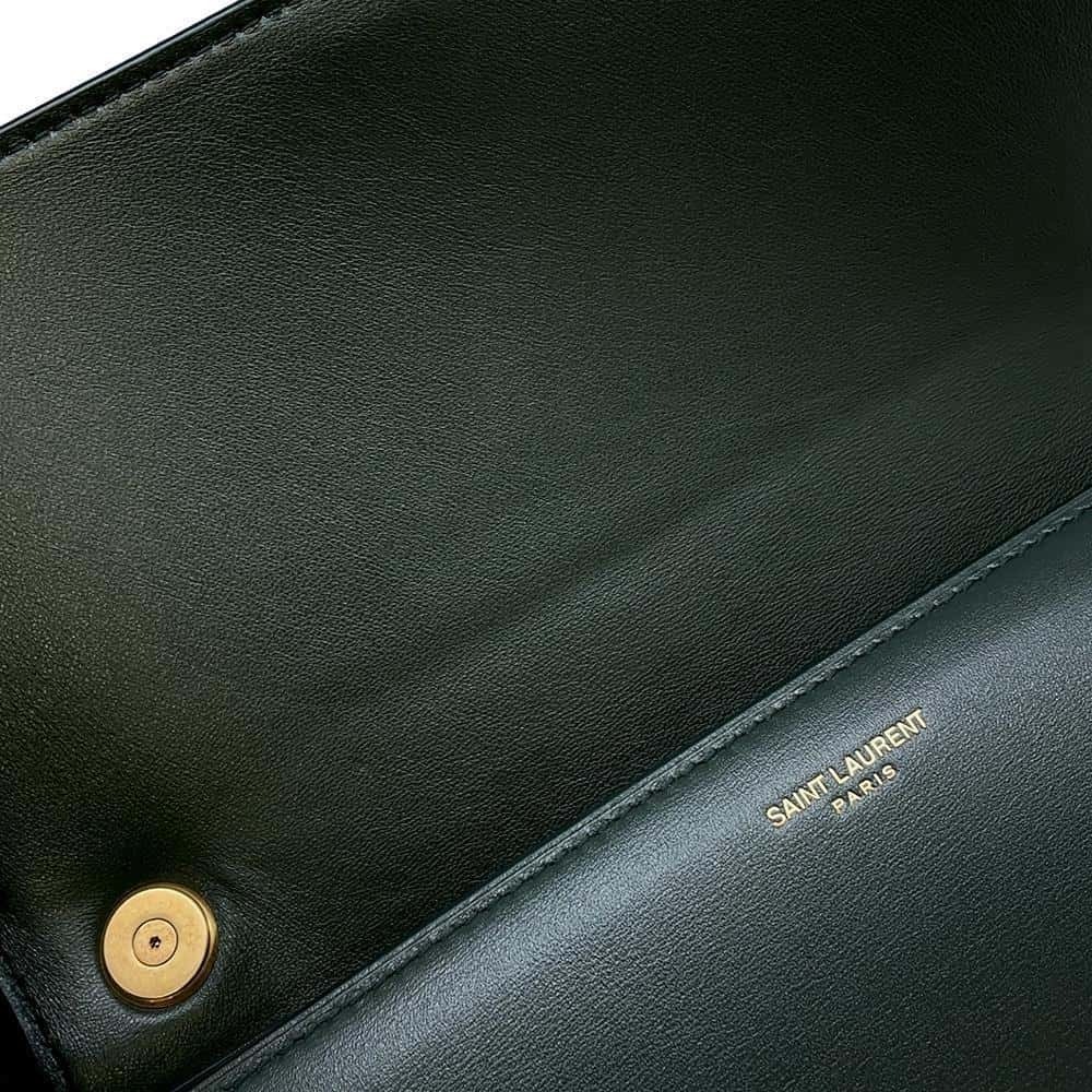 Saint Laurent Paris Shoulder Bag Carre Leather - Picture 6 of 12